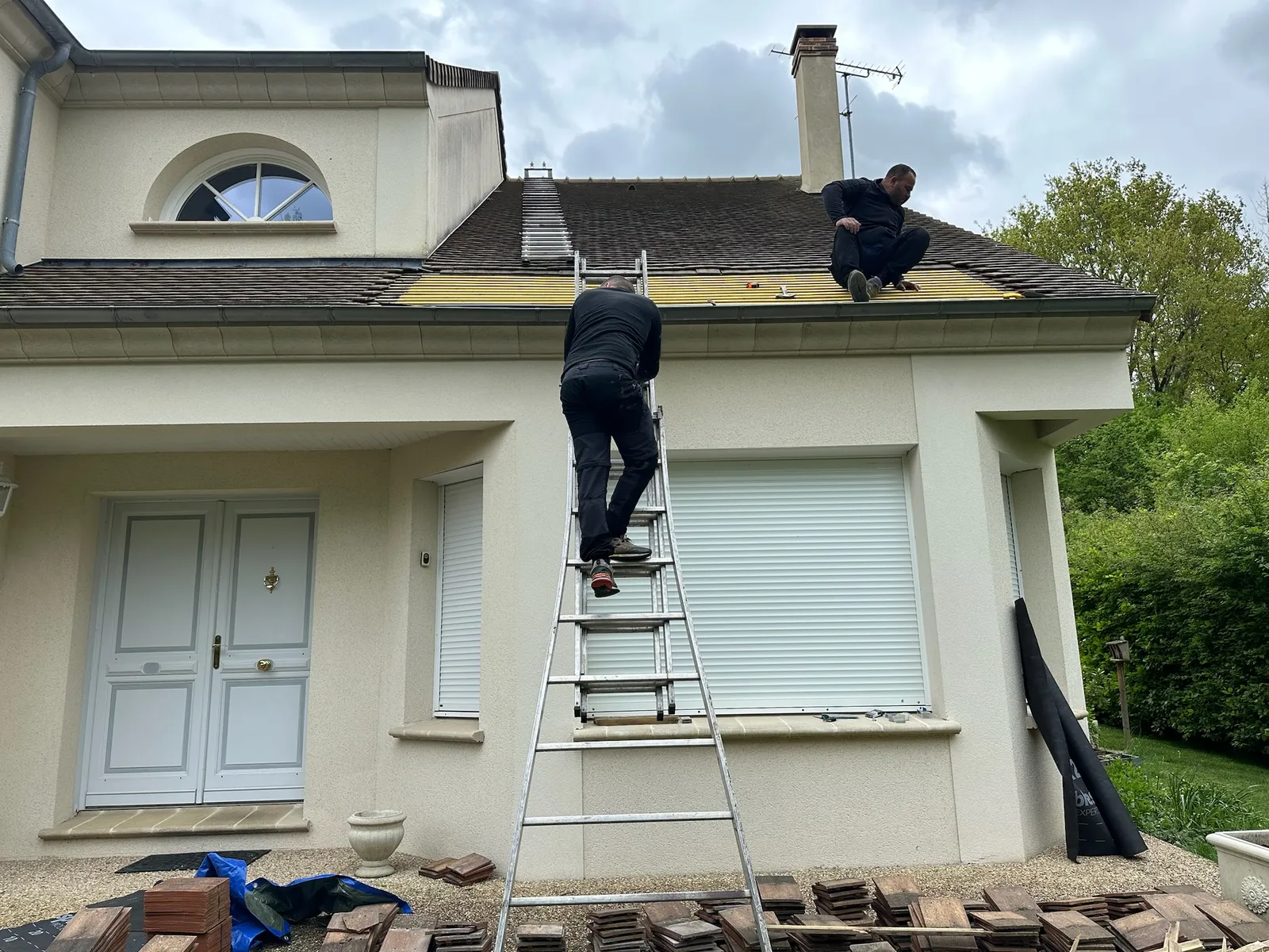 Travaux de zinguerie et gouttières — Adnot Couverture (78)